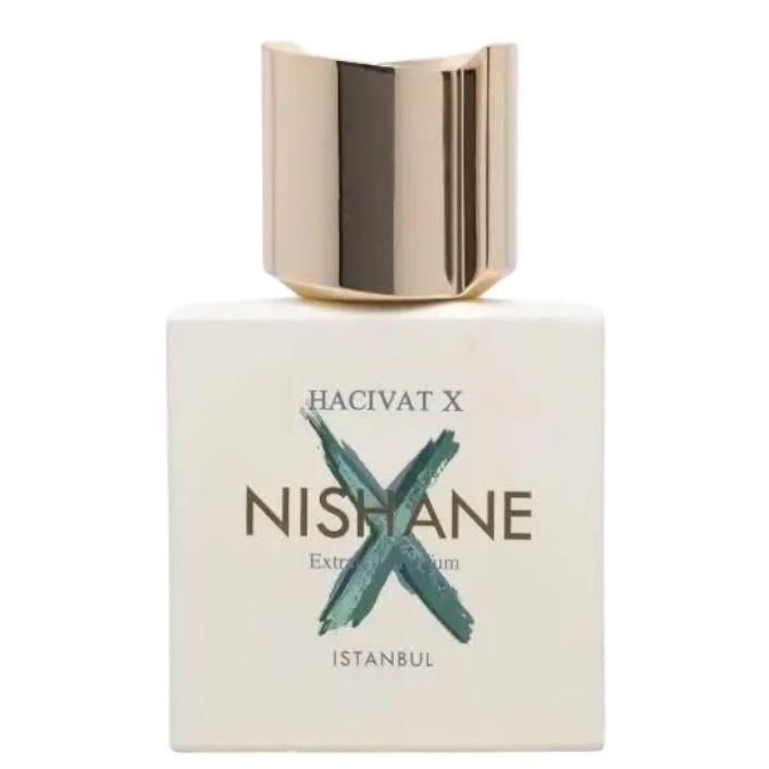 בקבוק בושם מלא של nishane hacivat x בעיצוב יוקרתי ואלגנטי